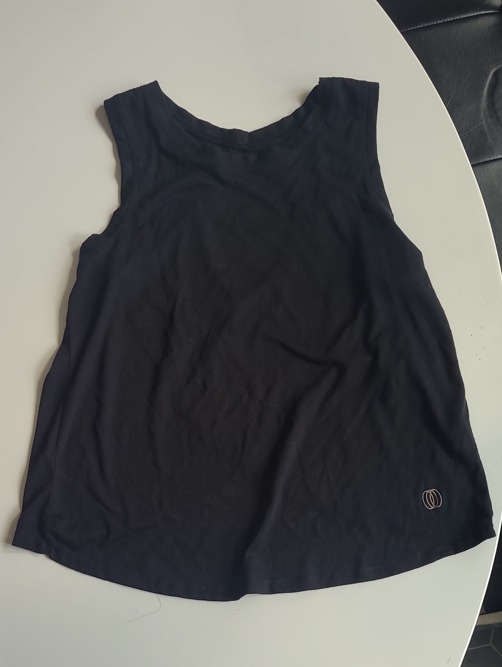 Balance Collection Black Sleeveless Tank Top